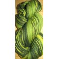 Aade Lõng Vironvilla 8/2 vyyhti monivärinen Green-Yellow n. 200g