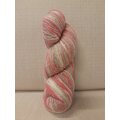 Aade Lõng Vironvilla 8/2 vyyhti monivärinen Pink-Grey n. 230g