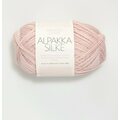 Sandnes Garn Alpakka Silke 3511 puuteri roosa
