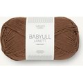 Sandnes Garn Babyull Lanett merinovilla 2563 kastanjanruskea