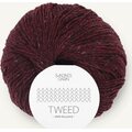 Sandnes Garn Tweed Recycled 4085 Vinrød