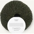Sandnes Garn Tweed Recycled 9585 Olivengrønn