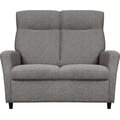 Huonekalukeidas-mallisto Kick 2-istuttava sohva. Zoi-kangasverhoilulla. Useita eri värivaihtoehtoja. Zoi 06 Tumma Harmaa