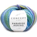 Katia Paradise Merino 502 - Light blue-Blue-Green-Yellow