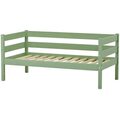 Hoppekids ECO Comfort Juniorisänky 70x160cm reunakaiteilla Pale Green