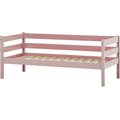 Hoppekids ECO Comfort Juniorisänky 70x160cm reunakaiteilla Pale Rose