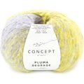 Katia Pluma Decrade 207 - Lemon yellow-Lavender