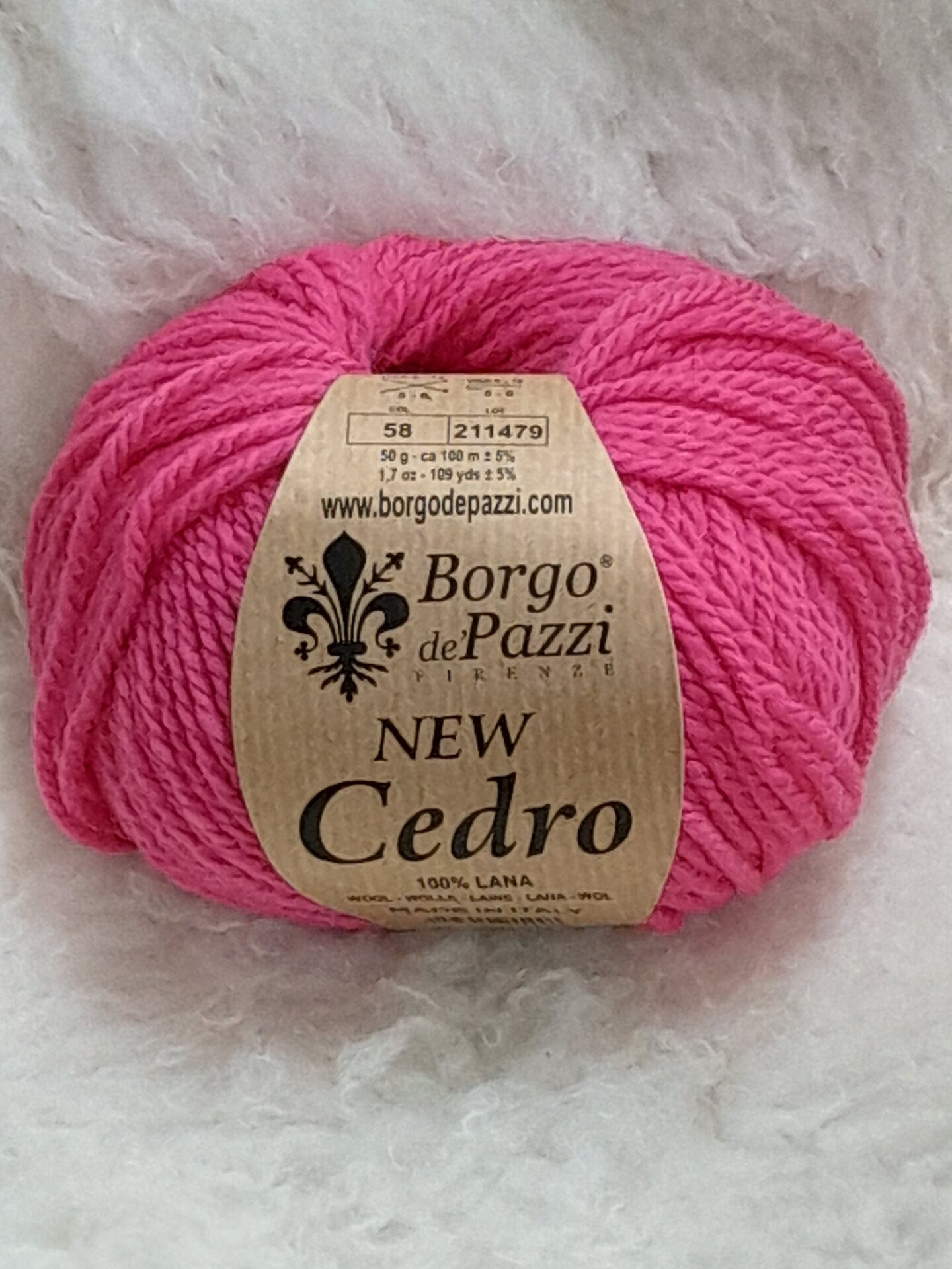 Borgo De Pazzi Cedro 58 kuumapinkki(poistuva väri)