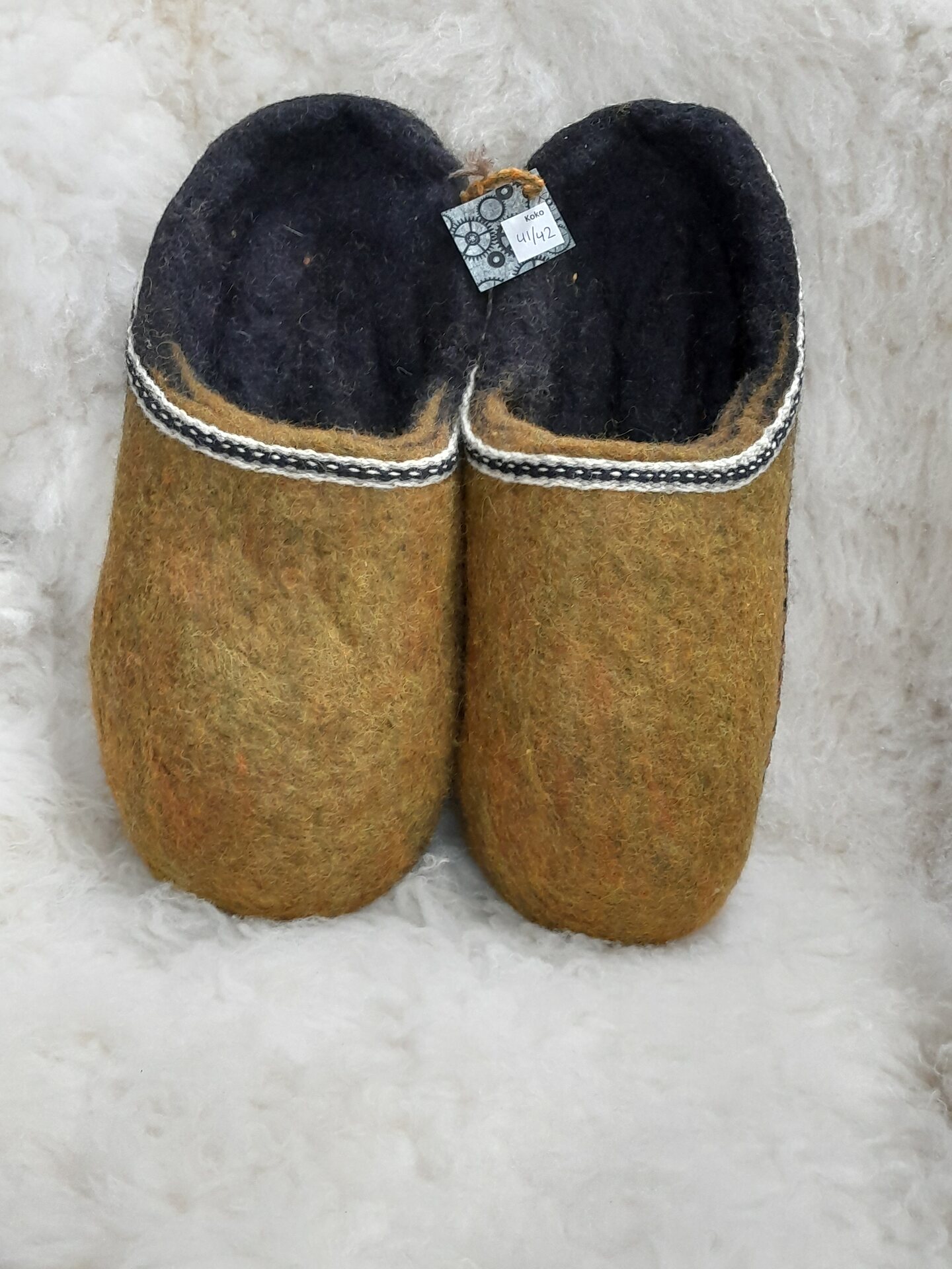 Kehrätär Lieko tossut 41/42 sammalenvihreä-musta