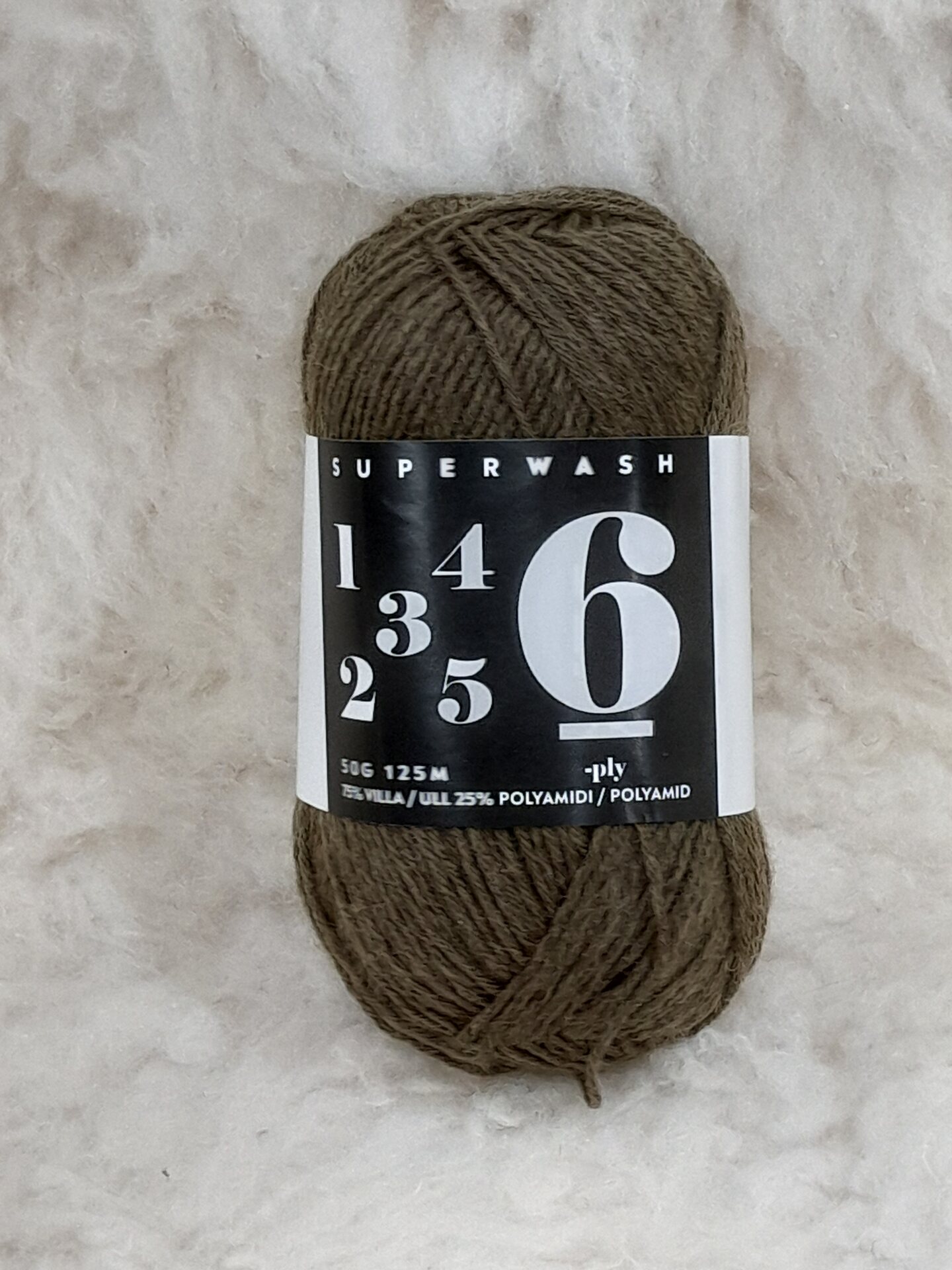 Marcus Company 6-ply sukkalanka 50 army green