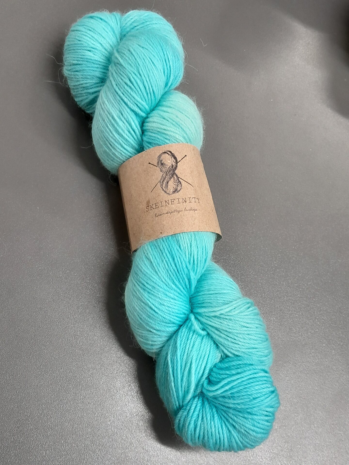 Skeinfinity Alpakkasukka Kreikanmeri