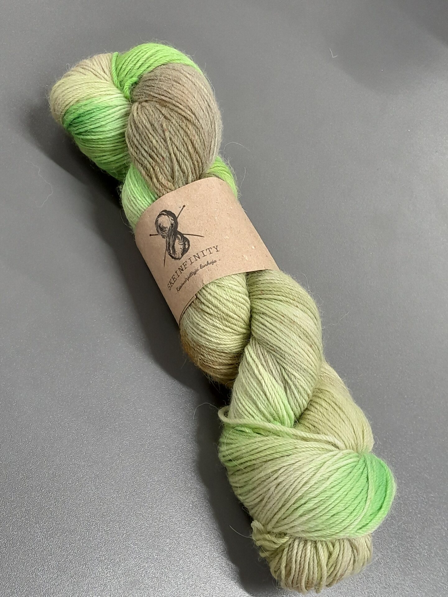 Skeinfinity Alpakkasukka Lehtimetsä