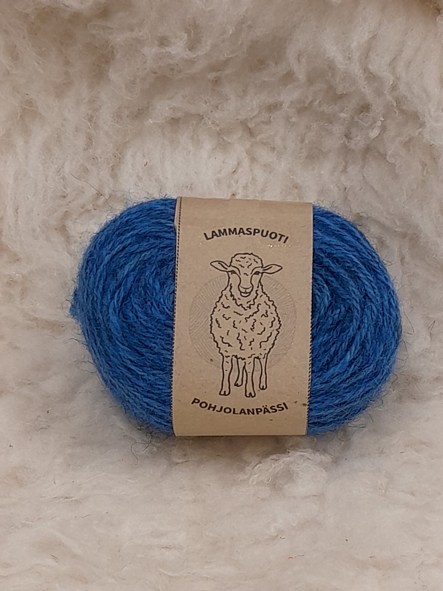 Lammaspuoti Pohjolanpässi Gotlanninlampaan karstalanka Sky Blue