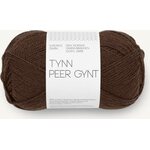 Sandnes Garn Tynn Peer Gynt 3082 Mørk brun