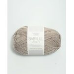 Sandnes Garn Babyull Lanett merinovilla 2650 Beige meleerattu