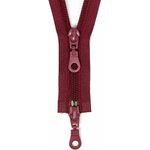 Prym Kaksisuuntainen neulevetoketju Rosso borgogna 75cm