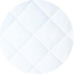 Hoppekids Vaahtomuovipatja 9x70x160cm Tikattu patjanpäällinen valkoinen
