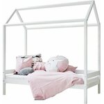 Hoppekids ECO Comfort Juniori Talosänky 70x160cm Valkoinen