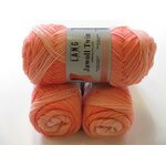 Lang Yarns Jawoll Twin 504 persikka