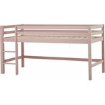 Hoppekids Puolikorkea Basic parvisänky 90x200cm Pale Rose