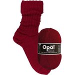 Opal 4-säikeinen sukkalanka 2020 lajitelmavärit 9939 rubiinin rot