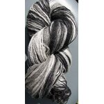 Aade Lõng Vironvilla 8/2 vyyhti monivärinen Black-White n. 230g
