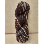 Aade Lõng Vironvilla 8/2 vyyhti monivärinen Burgundy-Blue n. 210g