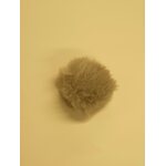 Pompons tupsu 6cm Vaaleanharmaa