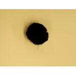 Pompons tupsu 6cm Musta