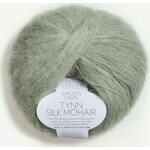 Sandnes Garn Tynn Silk Mohair 8521 Vaalea harmaanvihreä