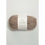 Sandnes Garn Smart 2650 Harmaabeige meleerattu