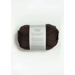 Sandnes Garn Smart 4071 Tummanruskea