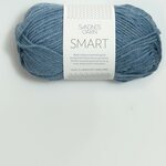 Sandnes Garn Smart 6324 Sininen meleerattu