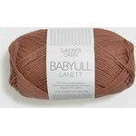 Sandnes Garn Babyull Lanett merinovilla 3544 Ruskearoosa