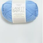Sandnes Garn Babyull Lanett merinovilla 5904 light blue