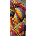 Aade Lõng Vironvilla 8/2 vyyhti monivärinen Rainbow n. 230g