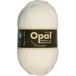 Opal 4 säikeinen sukkalanka 2620 white