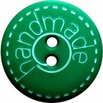 Dill Handmade nappi, 18mm Vihreä