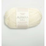 Sandnes Garn Alpakka Ull 1002 valkoinen