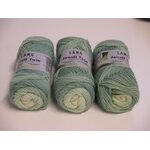 Lang Yarns Jawoll Twin 508 vihreä