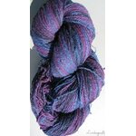 Aade Lõng Vironvilla 8/2 vyyhti monivärinen Blue-lila n. 220g