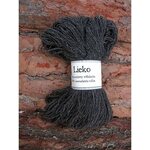 Kehrätär Lieko-villalanka 120 Tummanharmaa 135x2