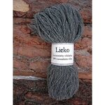 Kehrätär Lieko-villalanka 110 Keskiharmaa 135x2