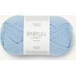 Sandnes Garn Babyull Lanett merinovilla 5930 vaalea blue