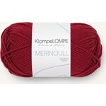 Sandnes Garn KlompeLOMPE merinovilla 4236 Joulunpunainen