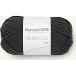 Sandnes Garn KlompeLOMPE merinovilla 5885 Mustanharmaa (poistuva väri)