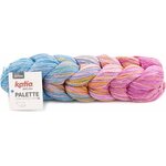 Katia Palette 102 - turquoise-Rose-Orange