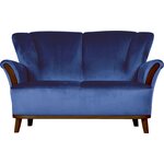 Huonekalukeidas-mallisto Karin 2-istuttava sohva Luxor Navyblue 103