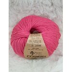 Borgo De Pazzi Country merino 22 tumma pinkki