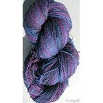 Aade Lõng Vironvilla 8/2 vyyhti monivärinen Blue-lila n. 270g